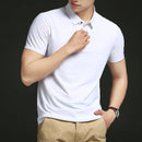 Camisas Polo em Tecido Premium Ice Silk! [COMPRE 3 & LEVE 5]